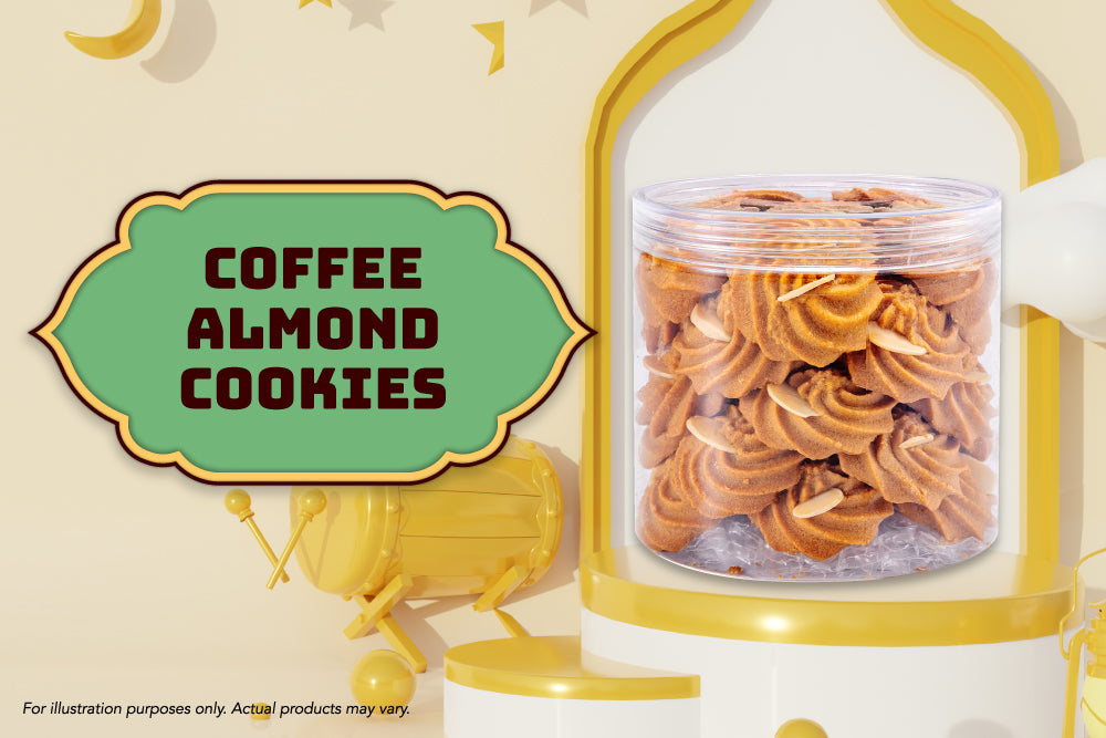 Coffee Almond Cookies