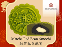 Load image into Gallery viewer, Matcha Red Bean O&#39;mochi (SG) - Swiss Cottage Bakery
