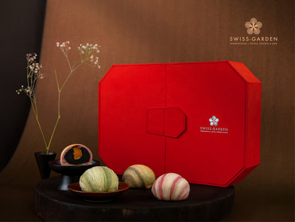 Flaky Skin Teochew Mooncakes (6 Assorted Flavors)